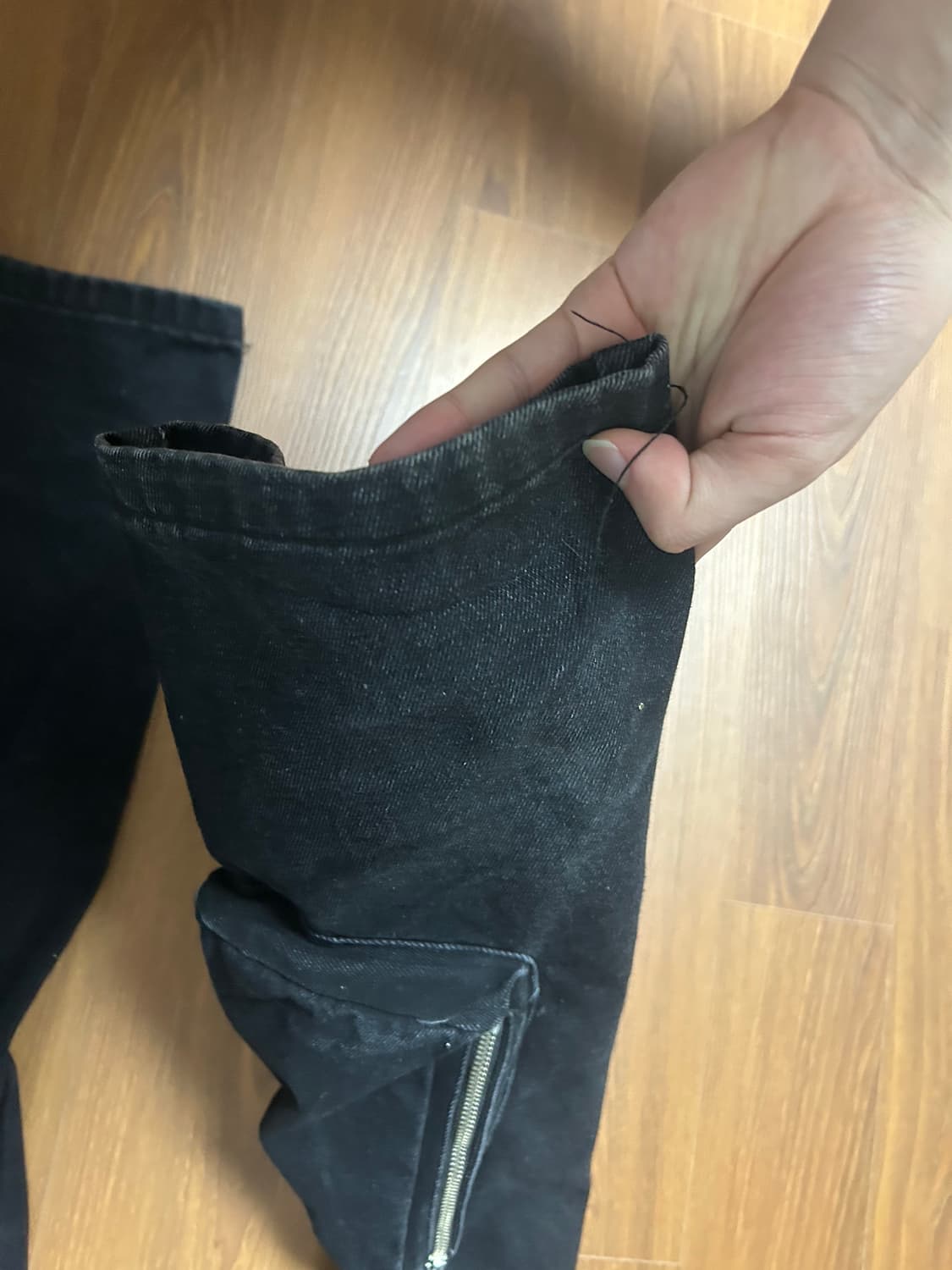 플라스틱프로덕트 앵클 카고 팬츠 상품이미지3