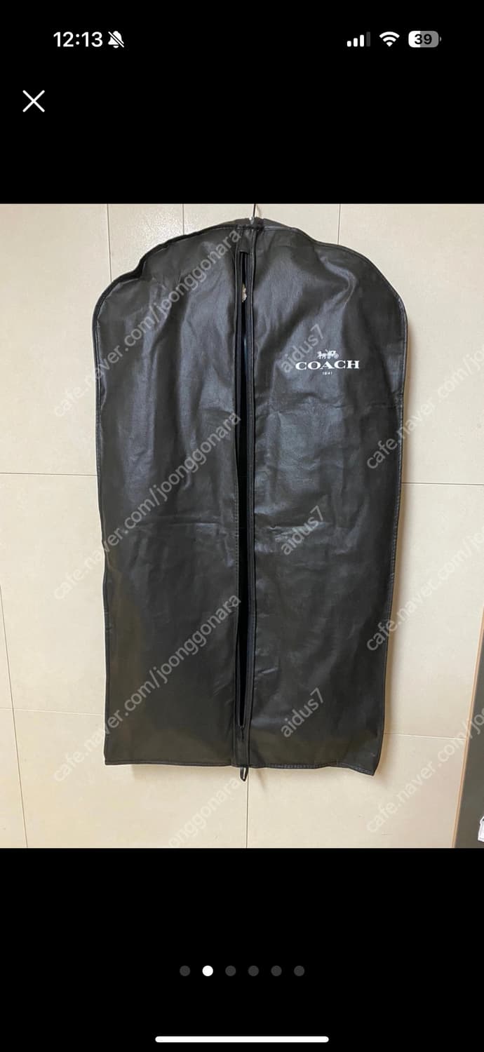 미착용 코치  양가죽 양털 탈부착 신세계본점 구매 상품이미지2