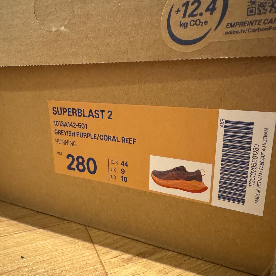 아식스 슈퍼블라스트2 280 코랄  상품이미지8