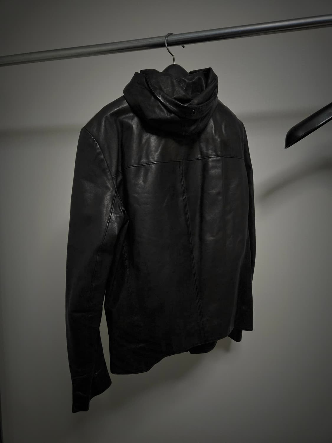 헬무트랭 가죽 자켓 00s 뉴욕택 상품이미지4