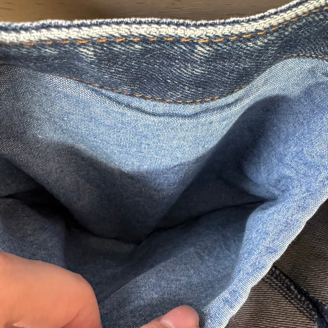 리바이스 백포켓 로고 데님 토트백 상품이미지8