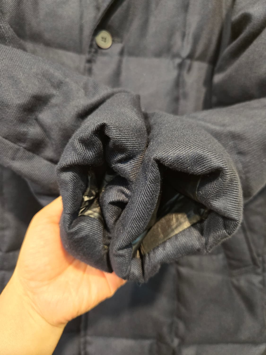 올드아미 오리털 패딩 자켓 코트 점퍼 새상급 상품이미지4