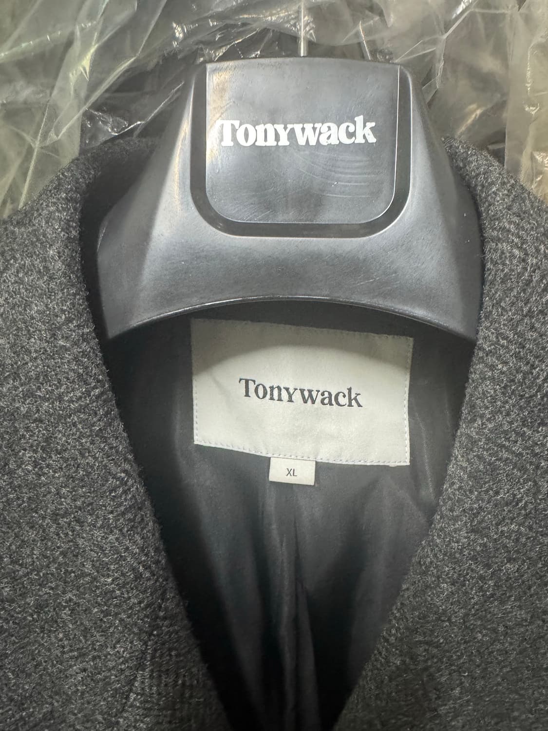 토니웩 Herringbone Wool Double-Breasted Coa 상품이미지2