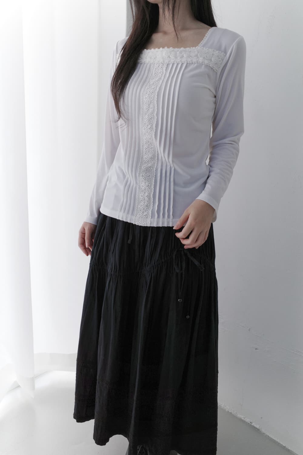 lace flower T 상품이미지7