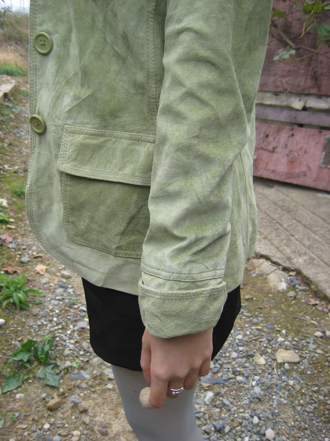 Eddie Bauer Vintage Suede Jacket 상품이미지5