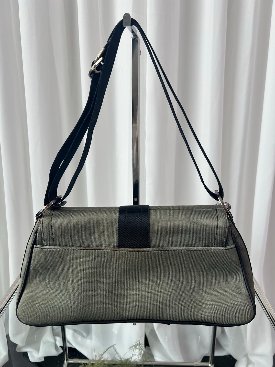 크리스찬 디올 FW03 하드코어 라인스톤 체인 숄더백 상품이미지5