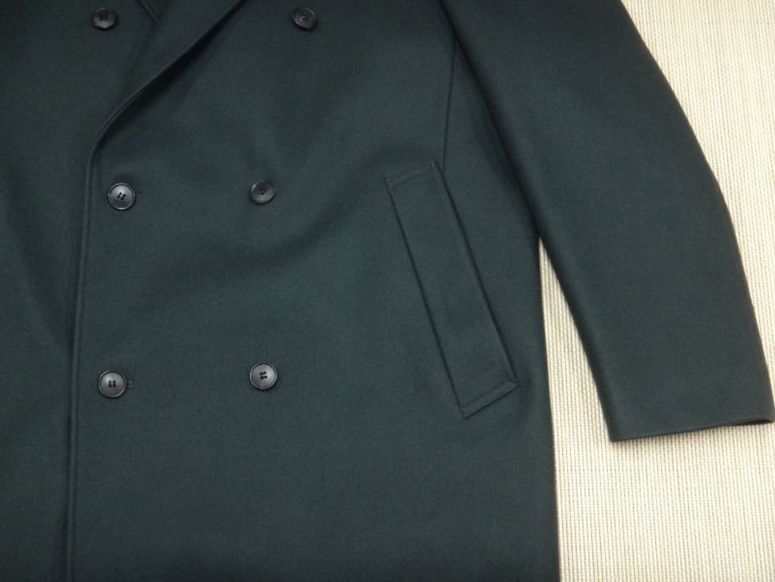 (100) 지오송지오 캐시미어 혼방 더블 오버핏 모직 코트 상품이미지5