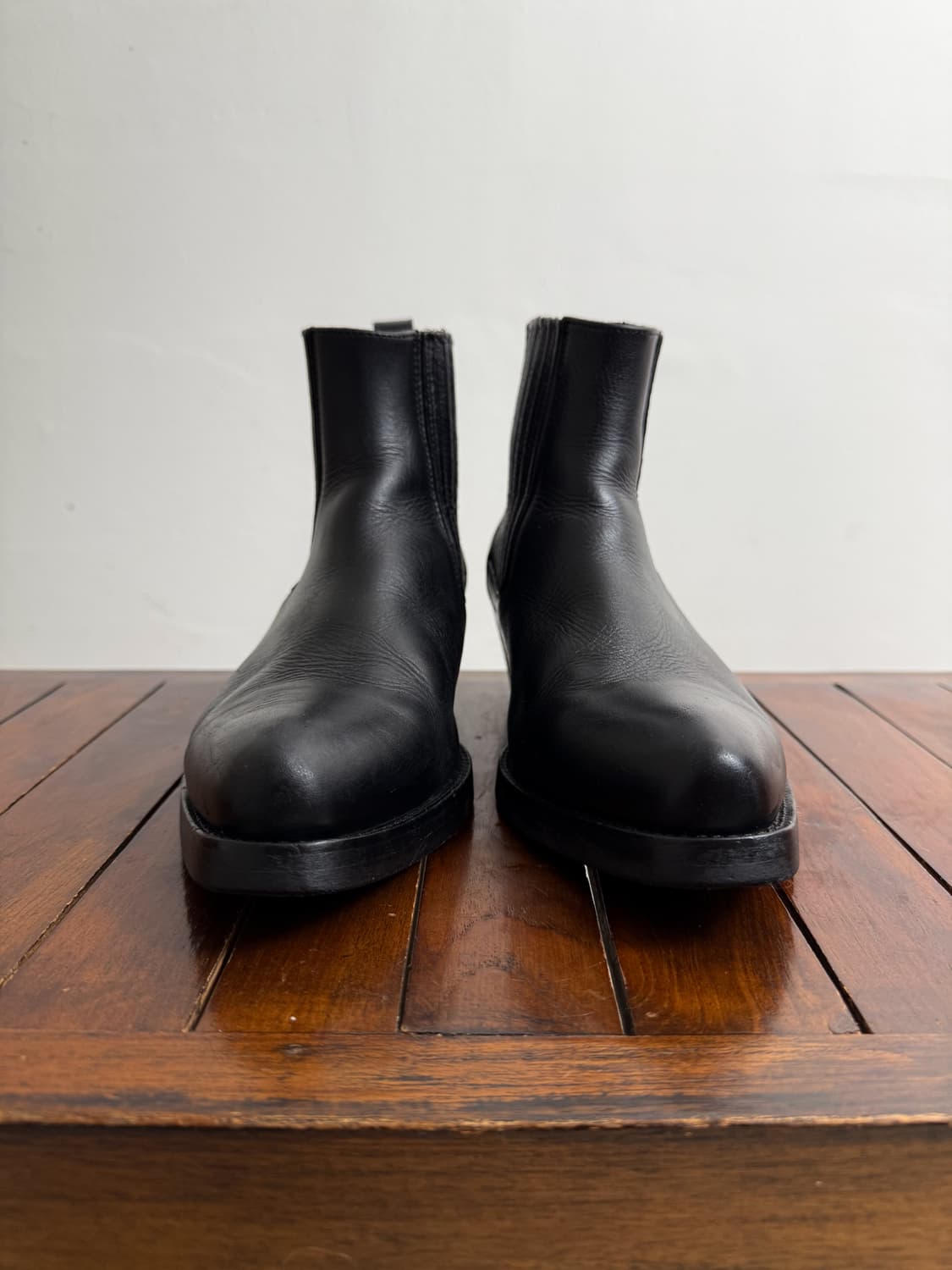 OUR LEGACY LEATHER CUBAN BOOTS 상품이미지2