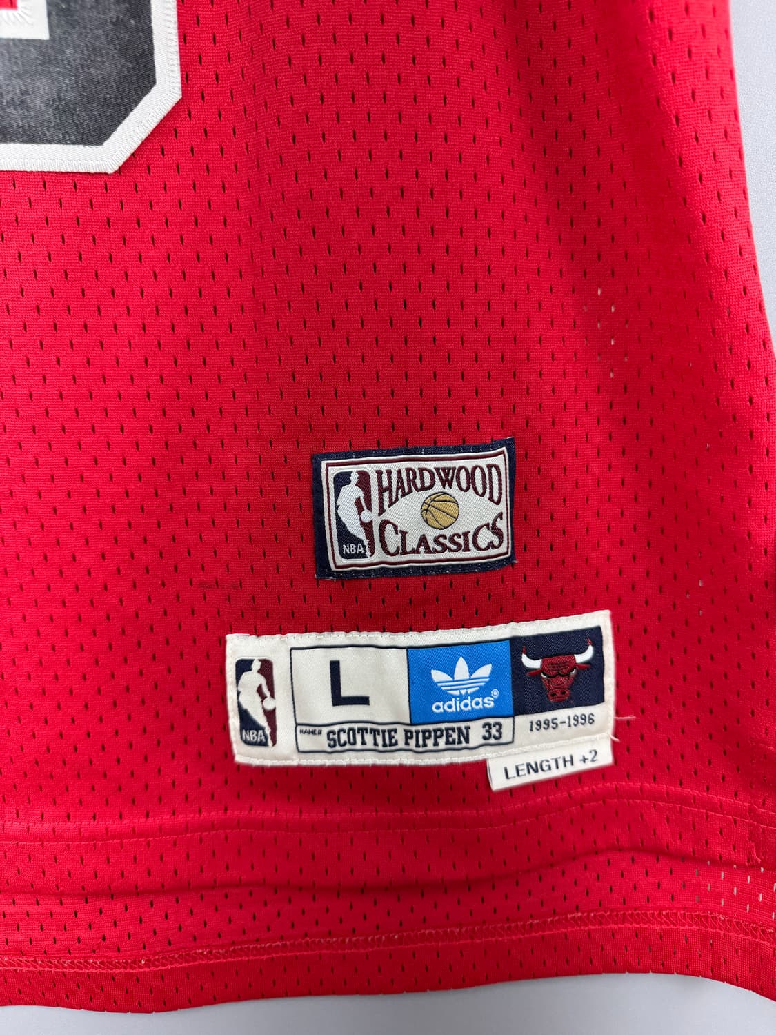 아디다스 NBA 농구 나시 유니폼 레드 E158 상품이미지5