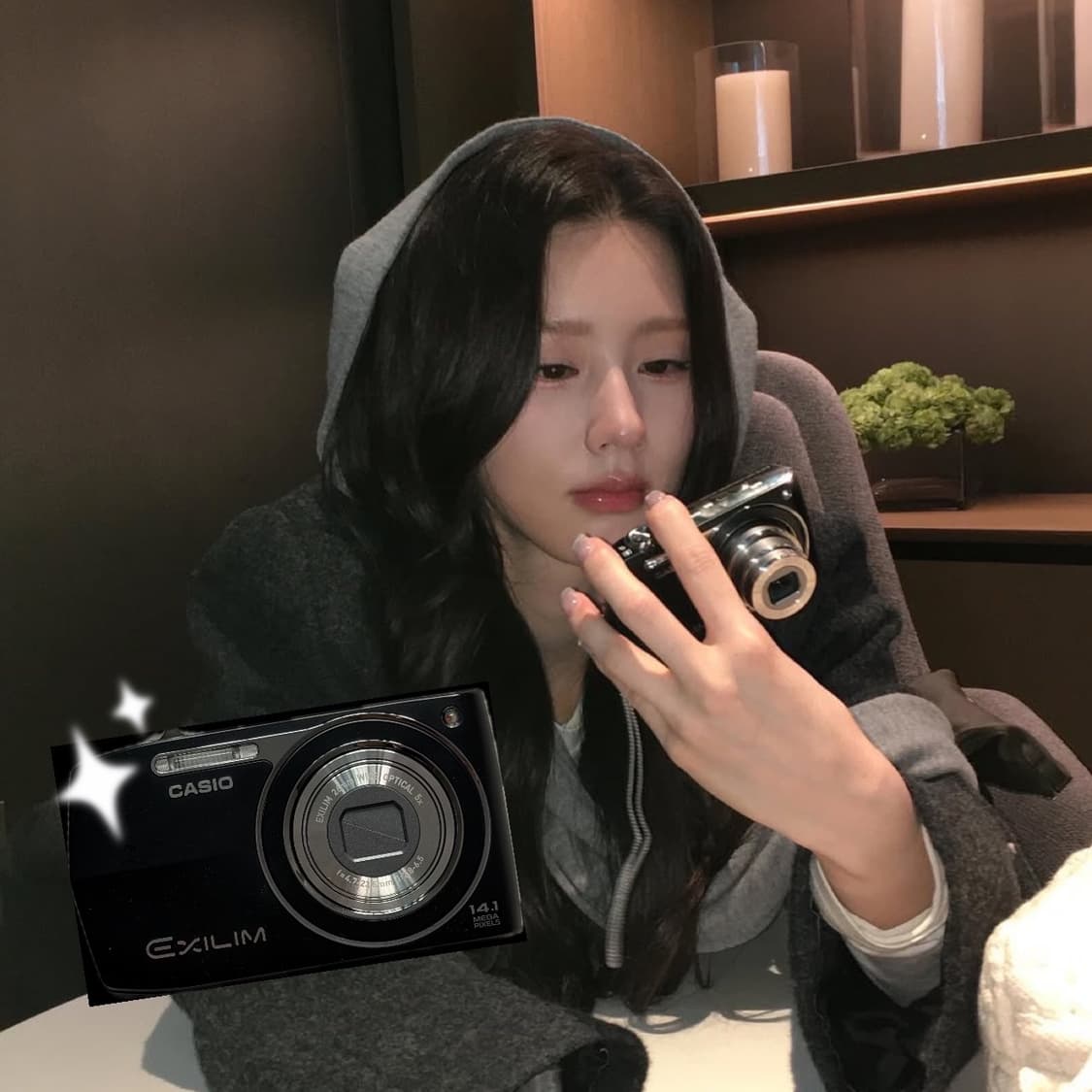 카시오 엑슬림 z2300 블랙 상품이미지1