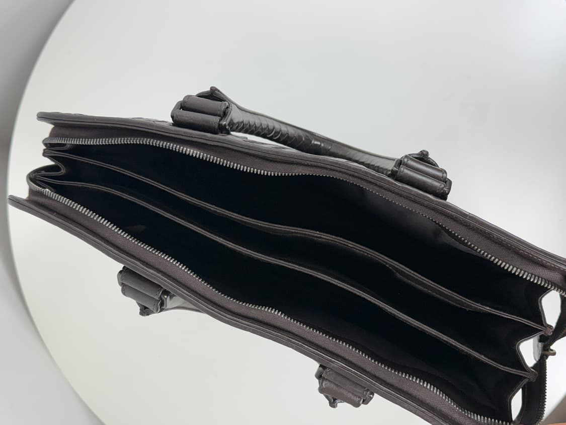 보테가베네타 인트레치아토 서류가방 브라운 상품이미지8