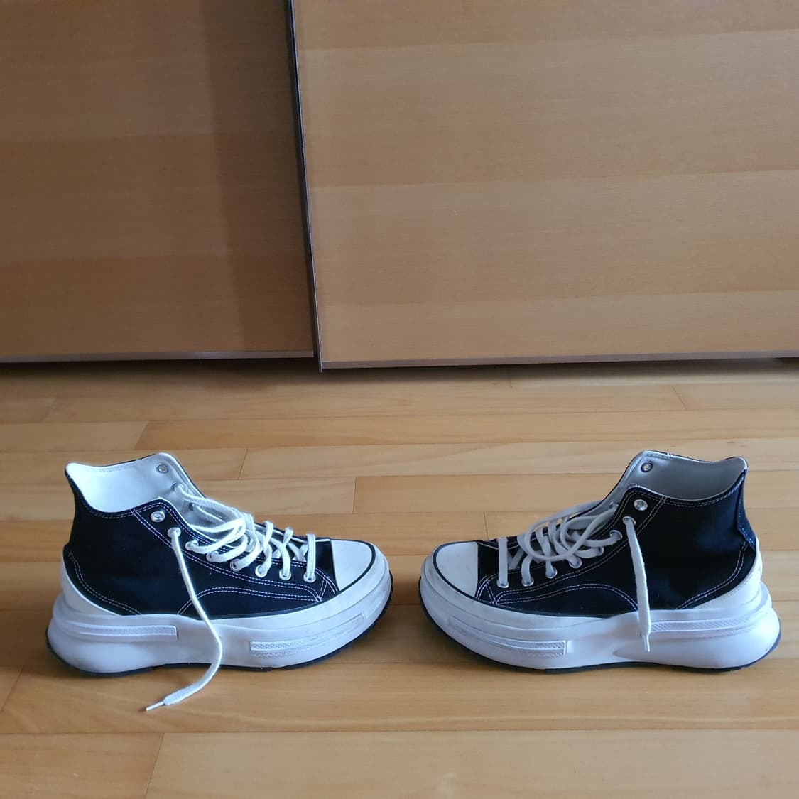 컨버스 척테일러  런스타 레거시 CX 하이 블랙 280mm 남성화 스니커 상품이미지3