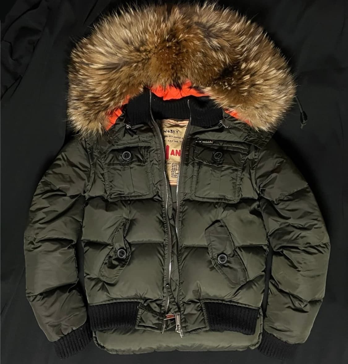 Dsquares2 Raccoon Fur Pocker Jacket 상품이미지1