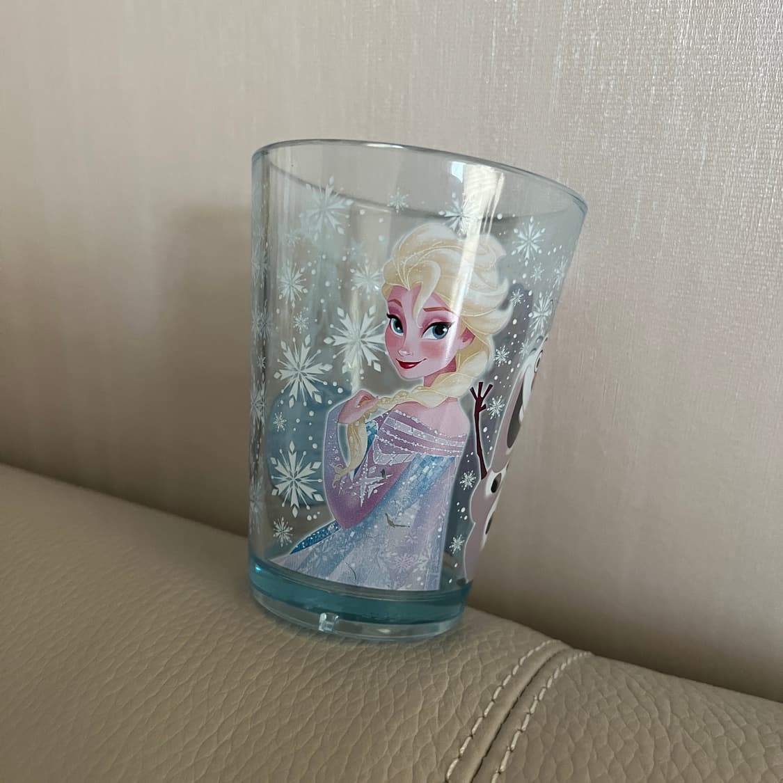 도쿄디즈니랜드 겨울왕국 엘사 안나 올라프 플라스틱 컵 상품이미지2