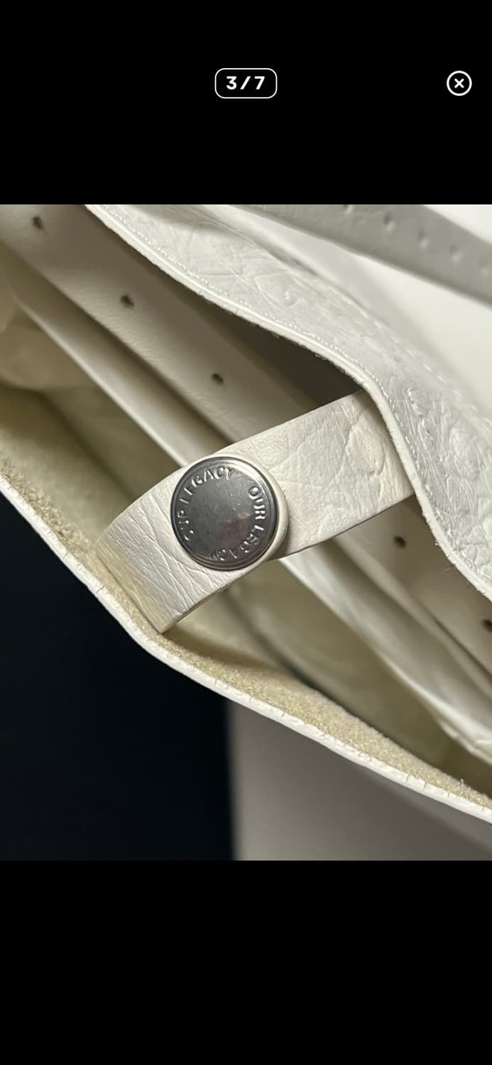 재판매 아워레가시 오스트리치 서브 토트백 상품이미지3