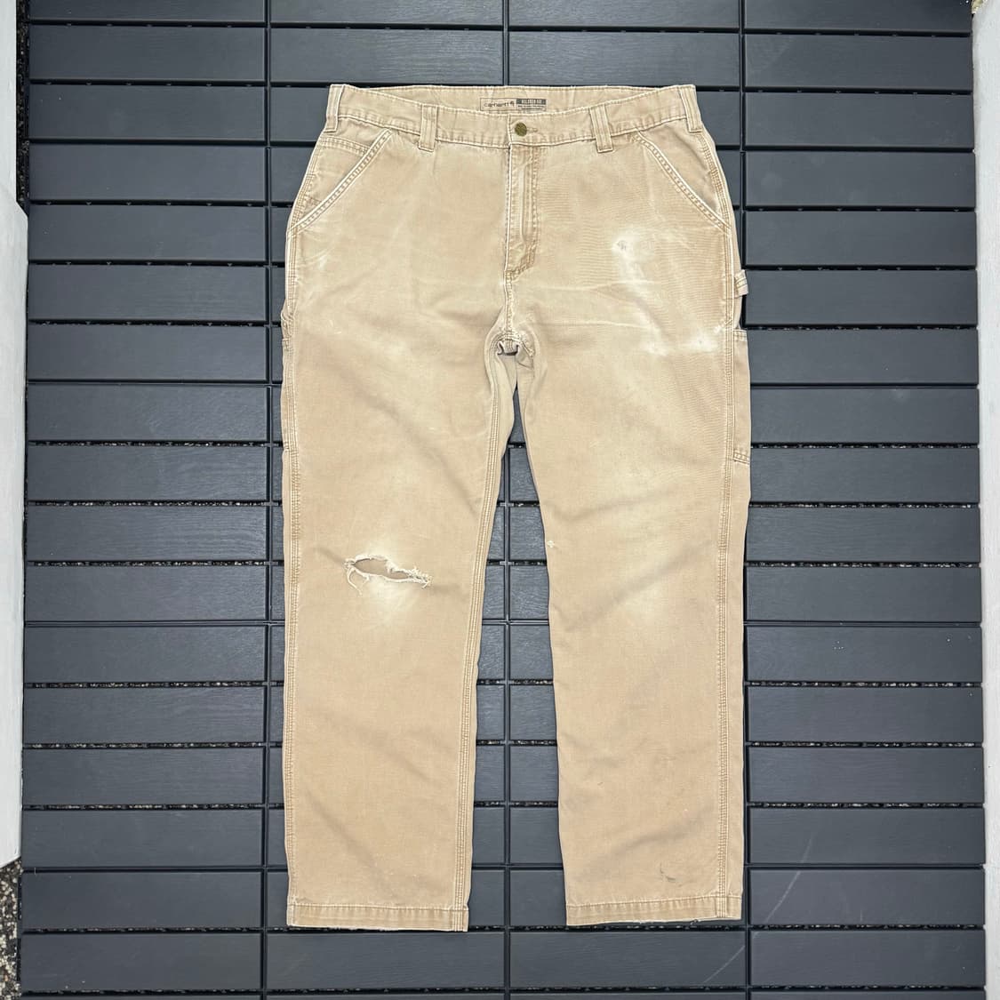 칼하트 러프 에이징 카펜터 워크 팬츠 (36)  상품이미지1