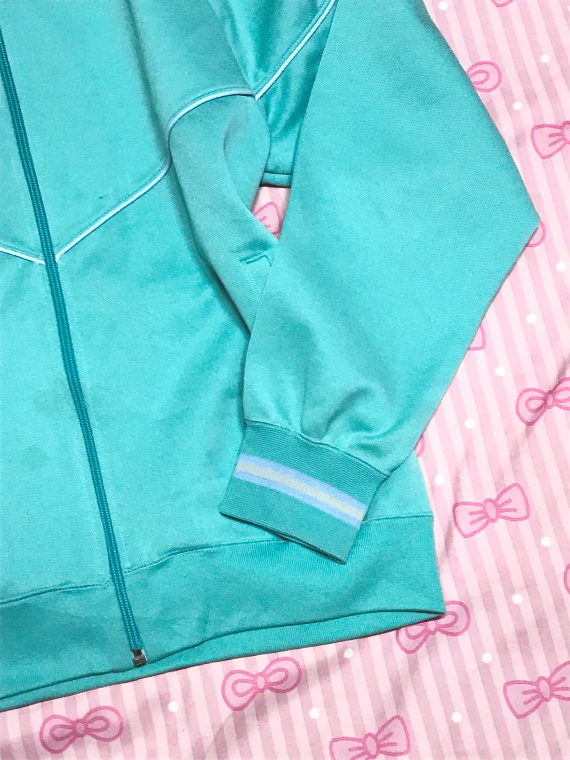 챔피언 민트 트랙 자켓 져지 상품이미지2