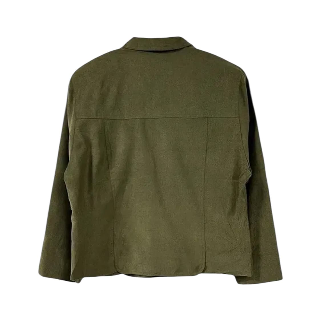 Khaki Buttoned Casual Jacket 상품이미지2
