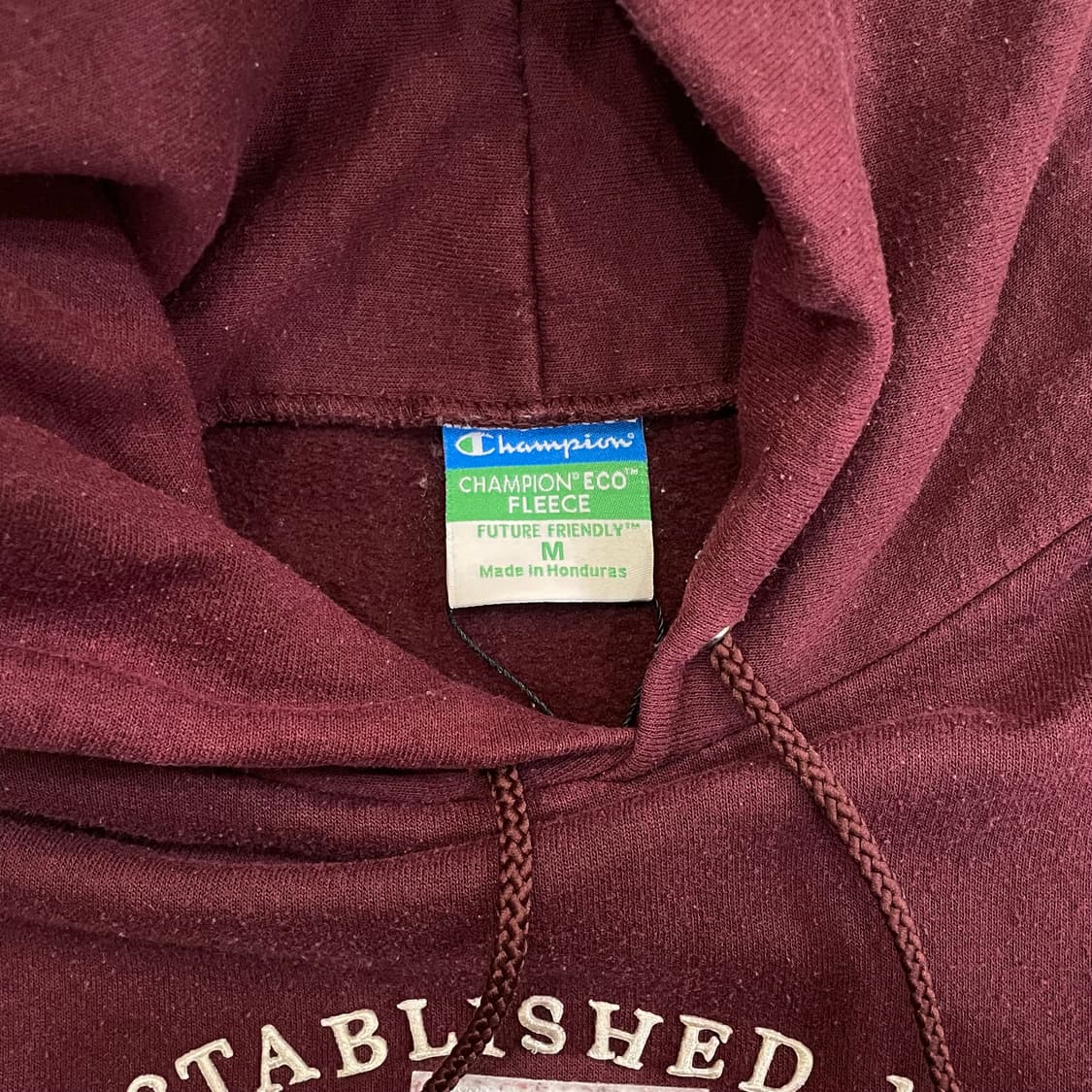 (M) Champion 챔피온 하버드 유니버시티 자수 패치 후드티 상품이미지10