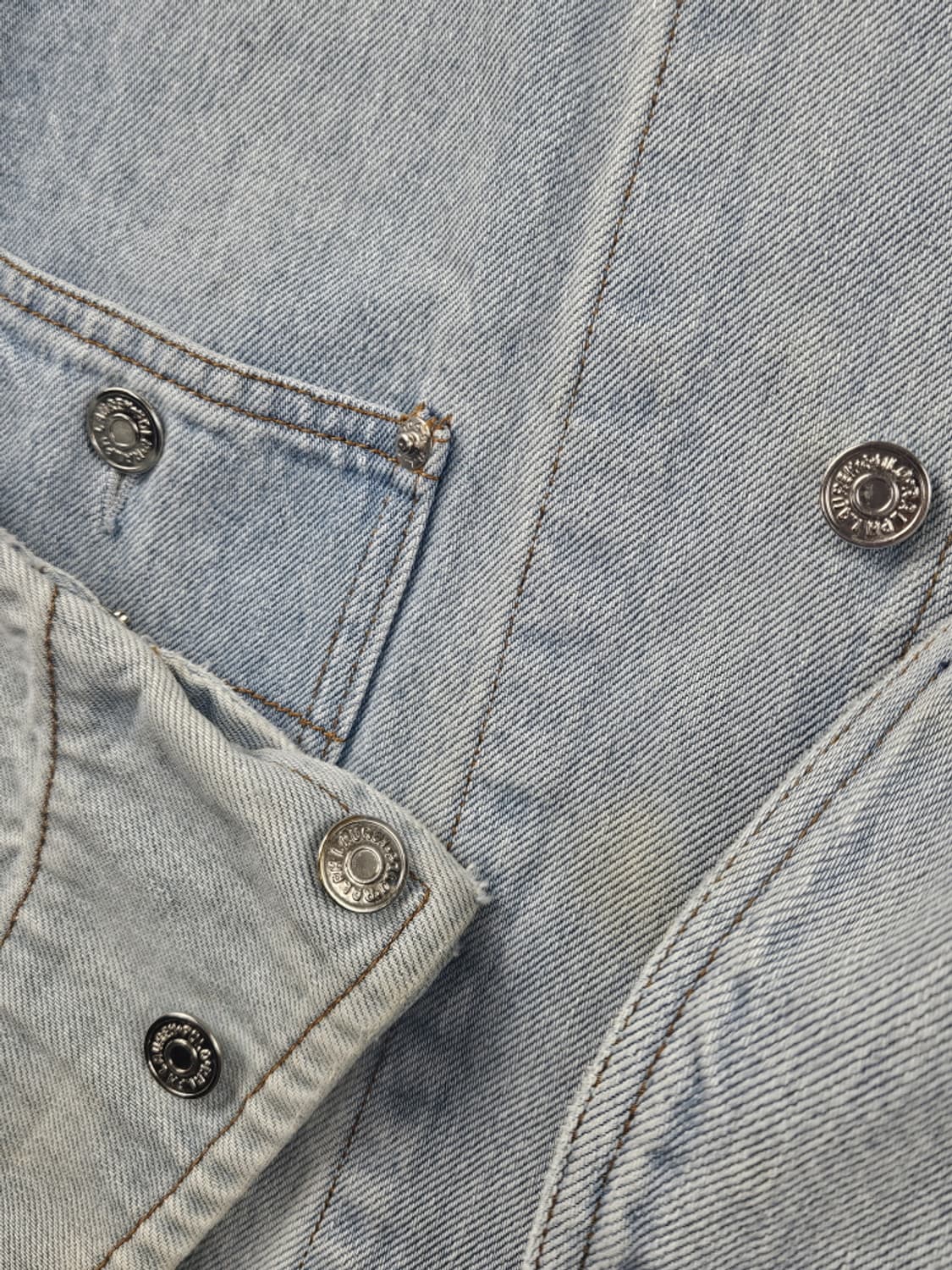 80's 폴로랄프로렌 데님 엔지니어 초어 자켓 ( L ) / 10615 상품이미지8