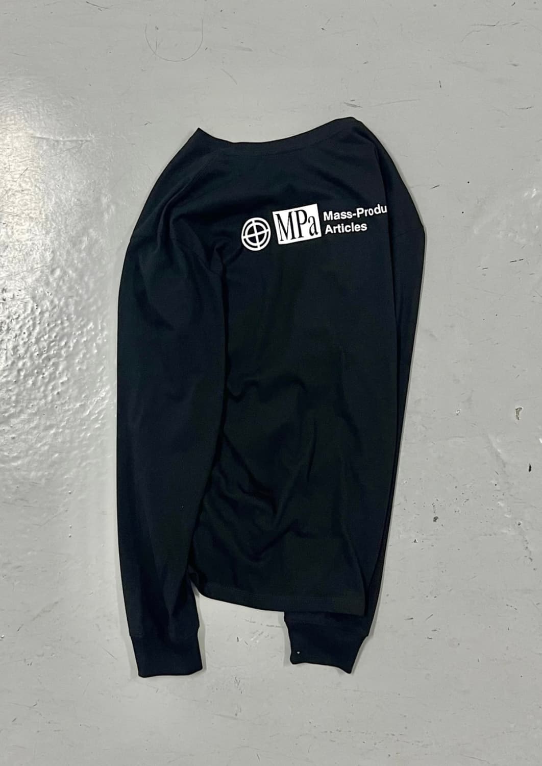 플라스틱프로덕트 롱슬리브 S (MPa LONG SLEEVE BLACK) 상품이미지2