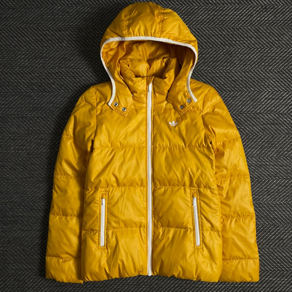 아디다스 트레포일 올드스쿨 후드 다운 푸처 푸퍼 패딩y 3476 상품이미지1