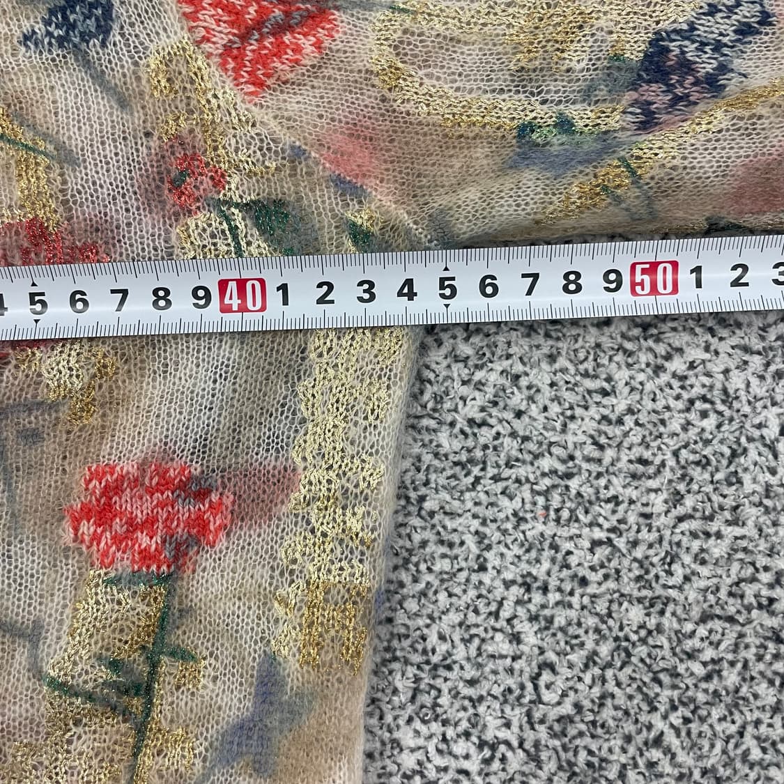 크리스찬 디올 빈티지 플라워 니트 0105HS1 상품이미지6