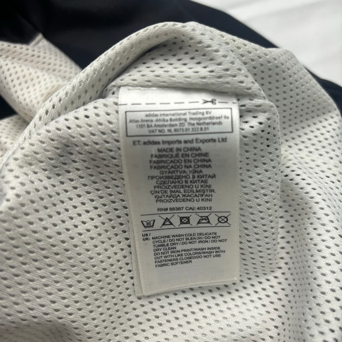 아디다스 X 알렉산더왕 페이스 사이드 트랙탑 져지 XL 상품이미지8