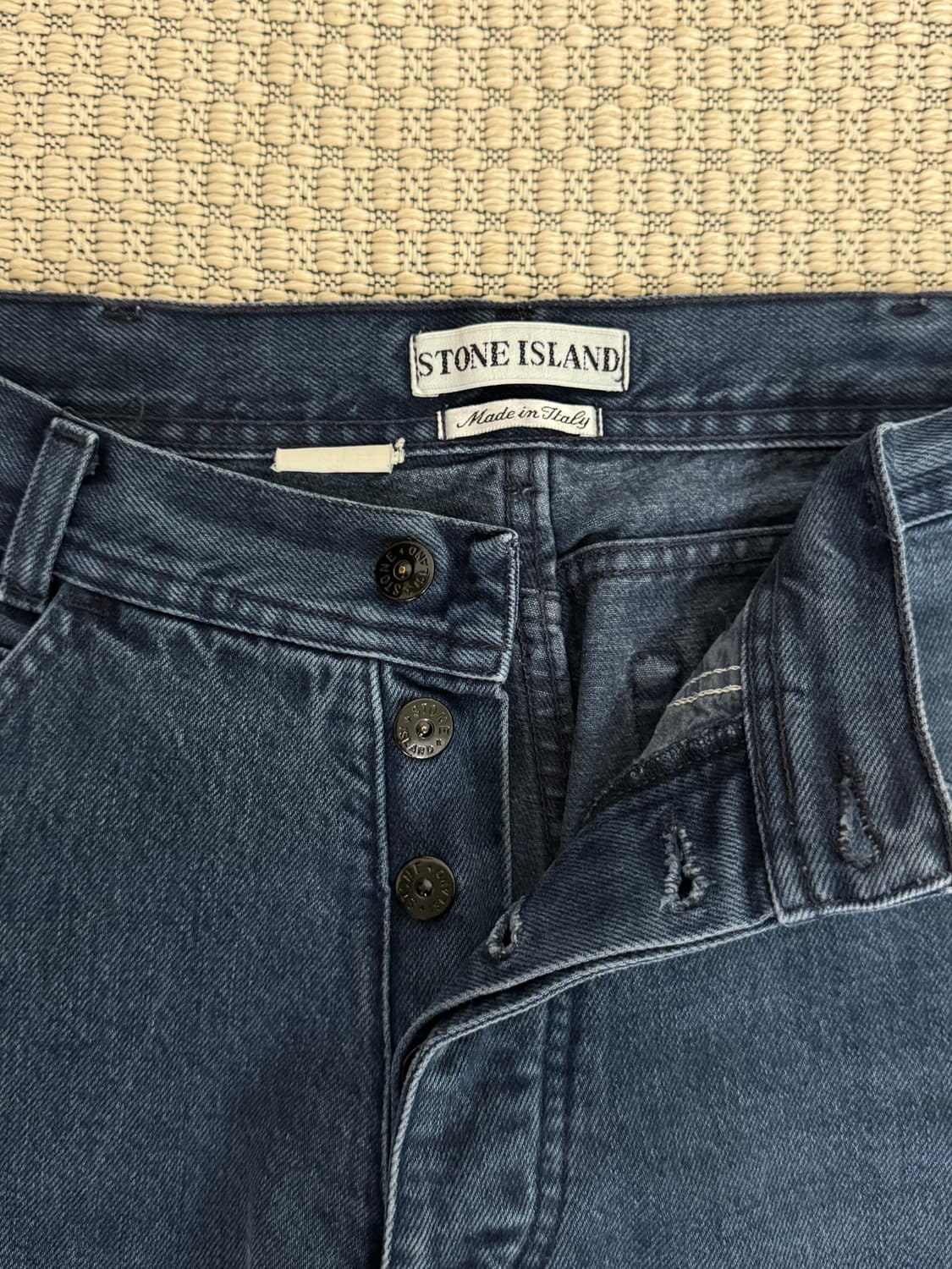 90s Green Edge Denim Jeans (48) 상품이미지7