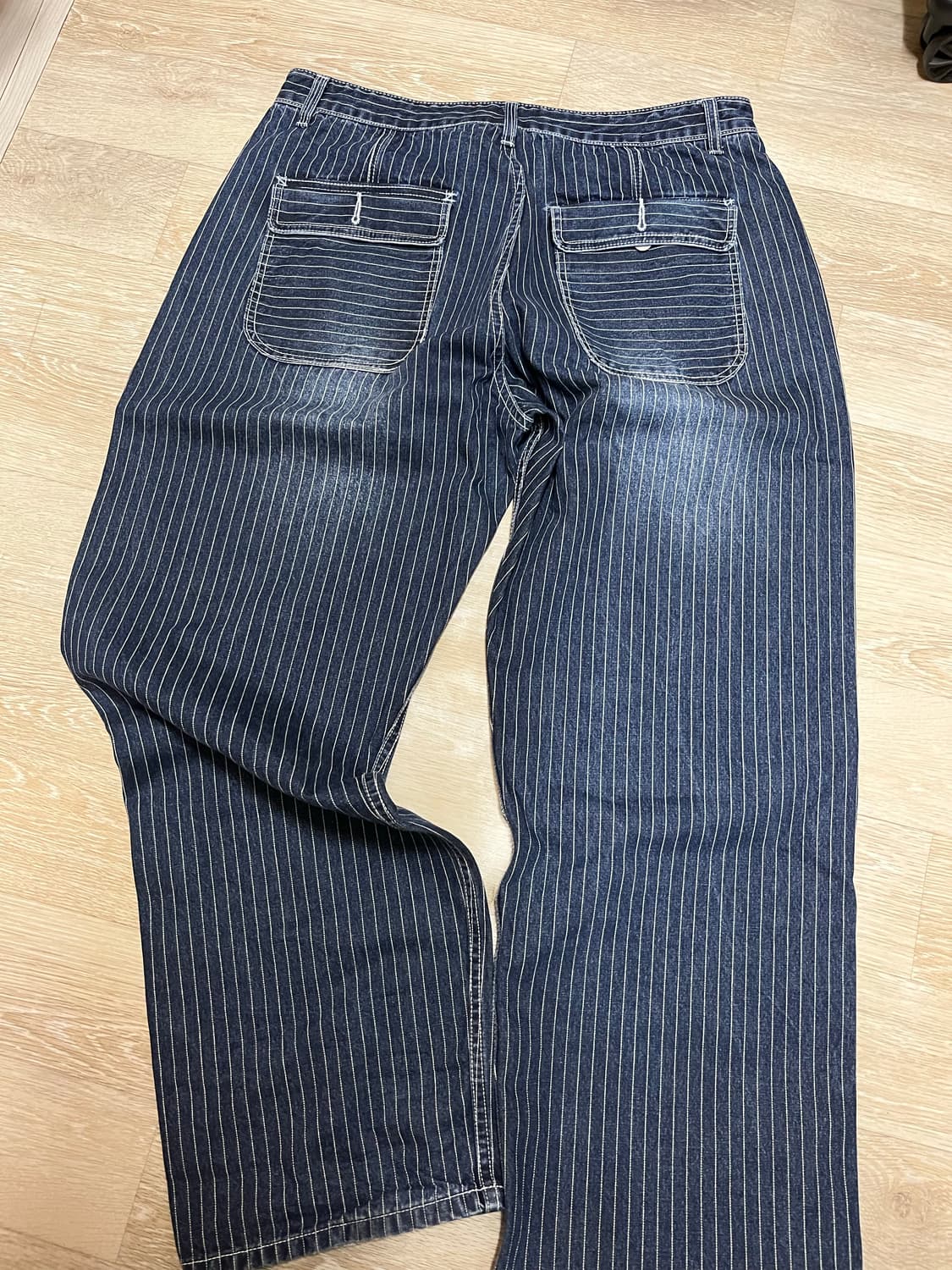 유니폼브릿지 스트라이프 데님 (34) 상품이미지2