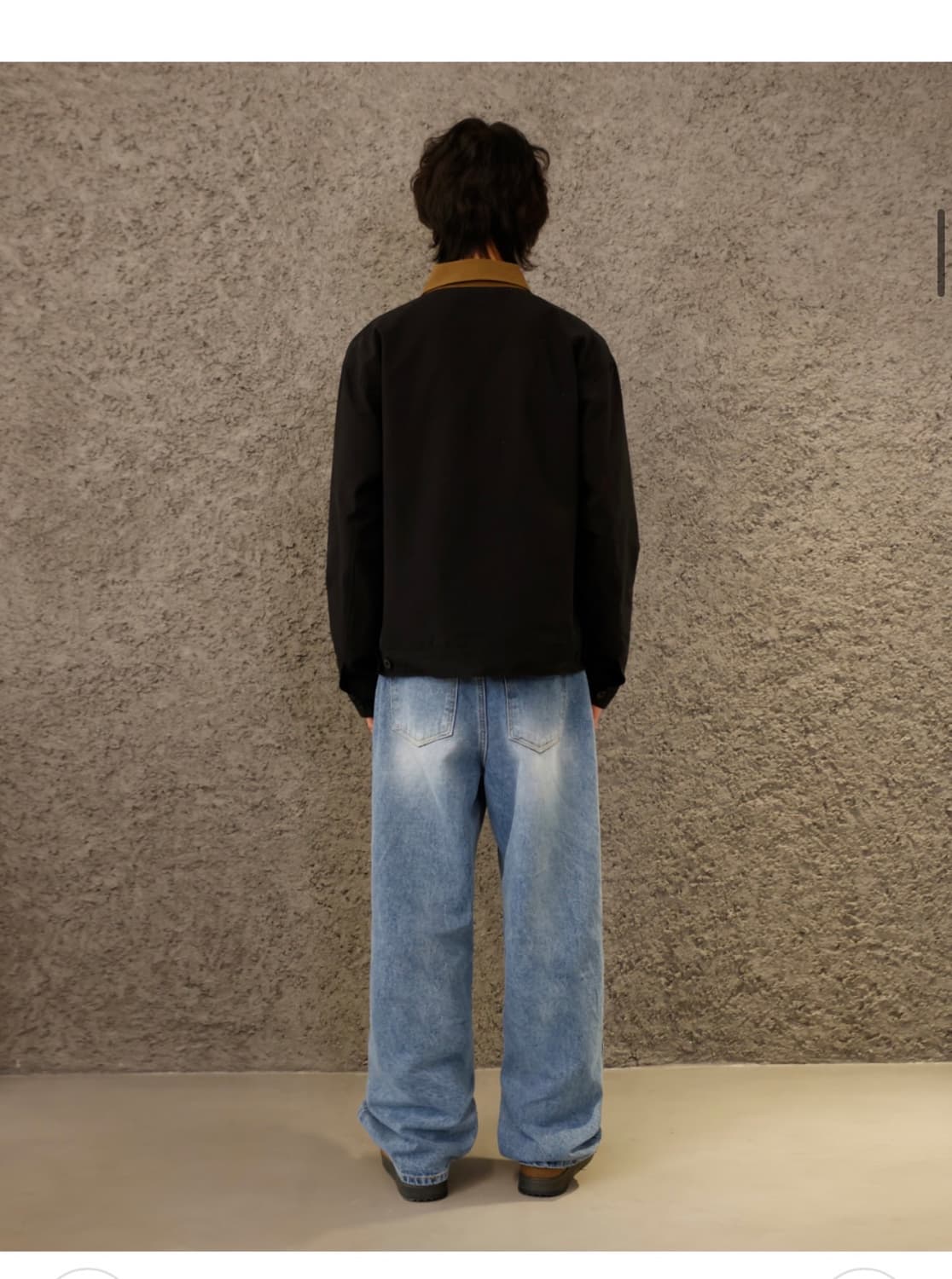 (새상품)(L)시그니처 프론트 워싱 세미와이드핏 데님[라이트인디고] 상품이미지6