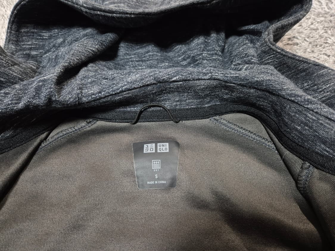 유니클로 남성 후드 집업 자켓 S 상품이미지7