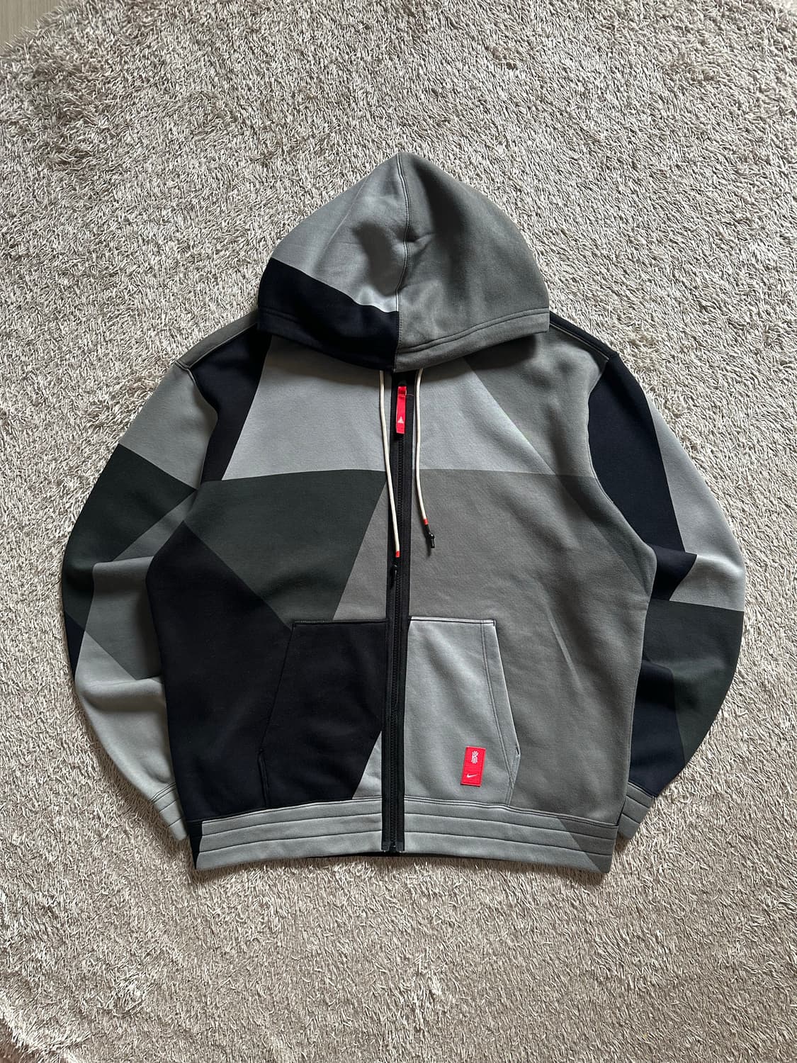 나이키 NIKE 한정판 카이리 풀집 후드 집업 2XL 상품이미지1