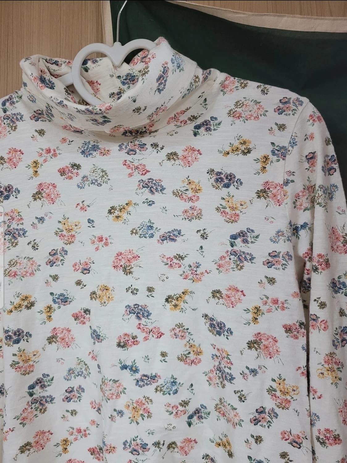 [착용샷o] 빈티지 레이어드 반팔니트 하구미룩 모리걸룩 상품이미지6