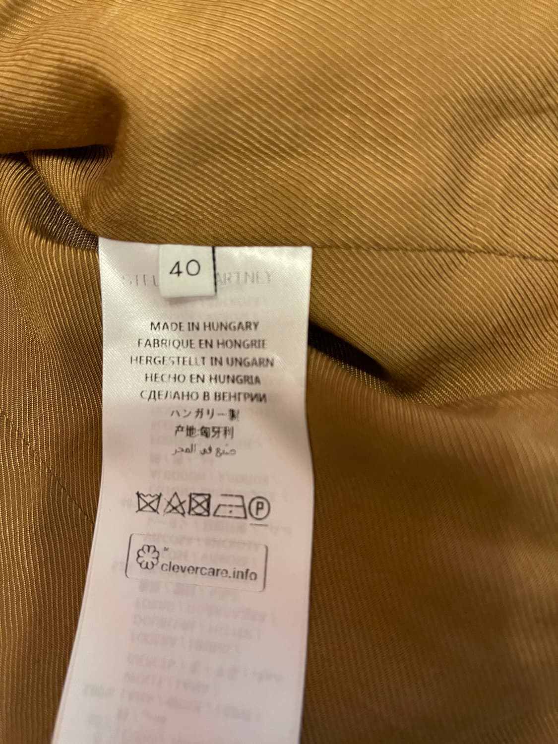 Stella McCartney 클래식핏 블레이저 / 새상품급 상품이미지5