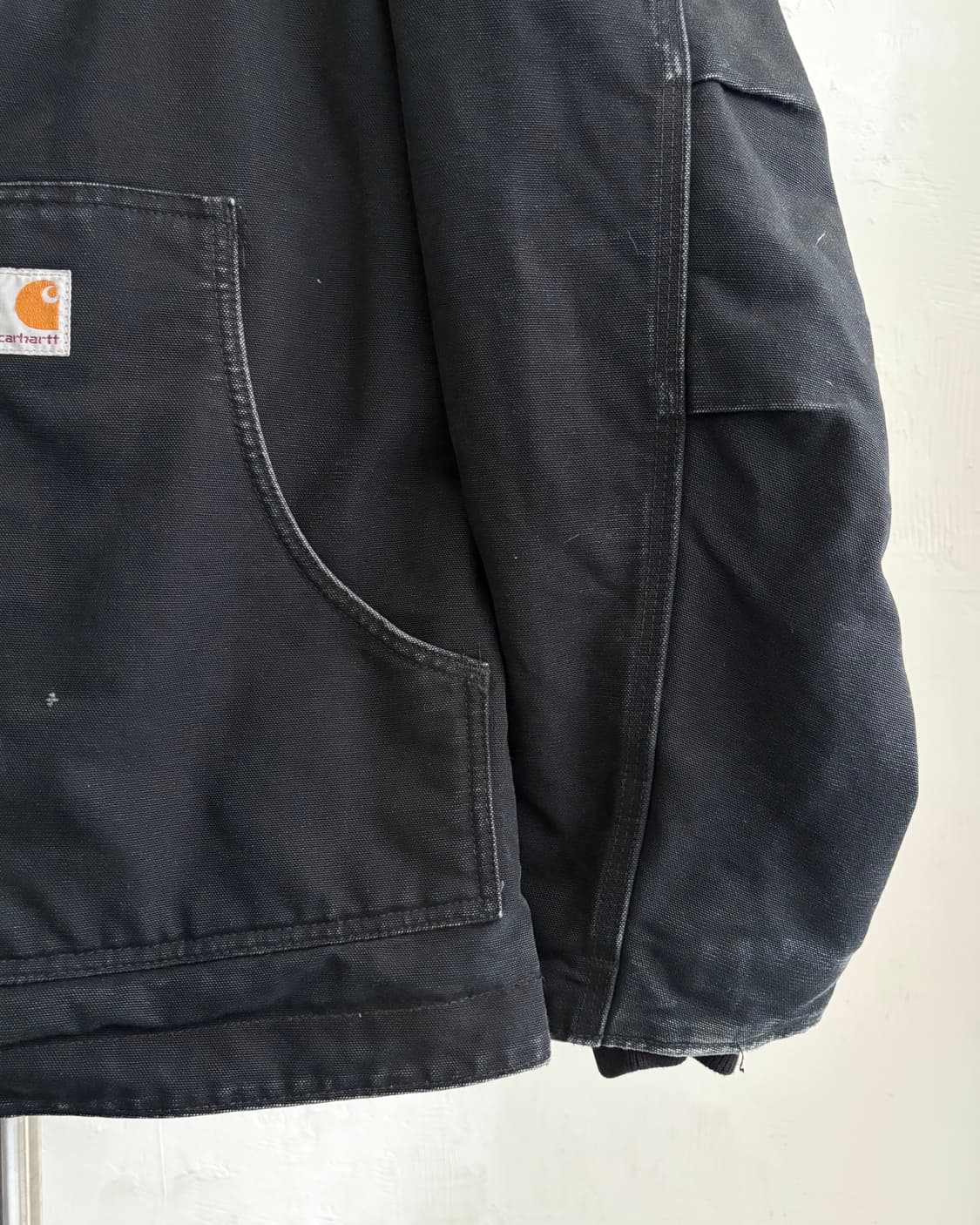 Carhartt 칼하트 J205 블랙 워크 자켓 상품이미지5