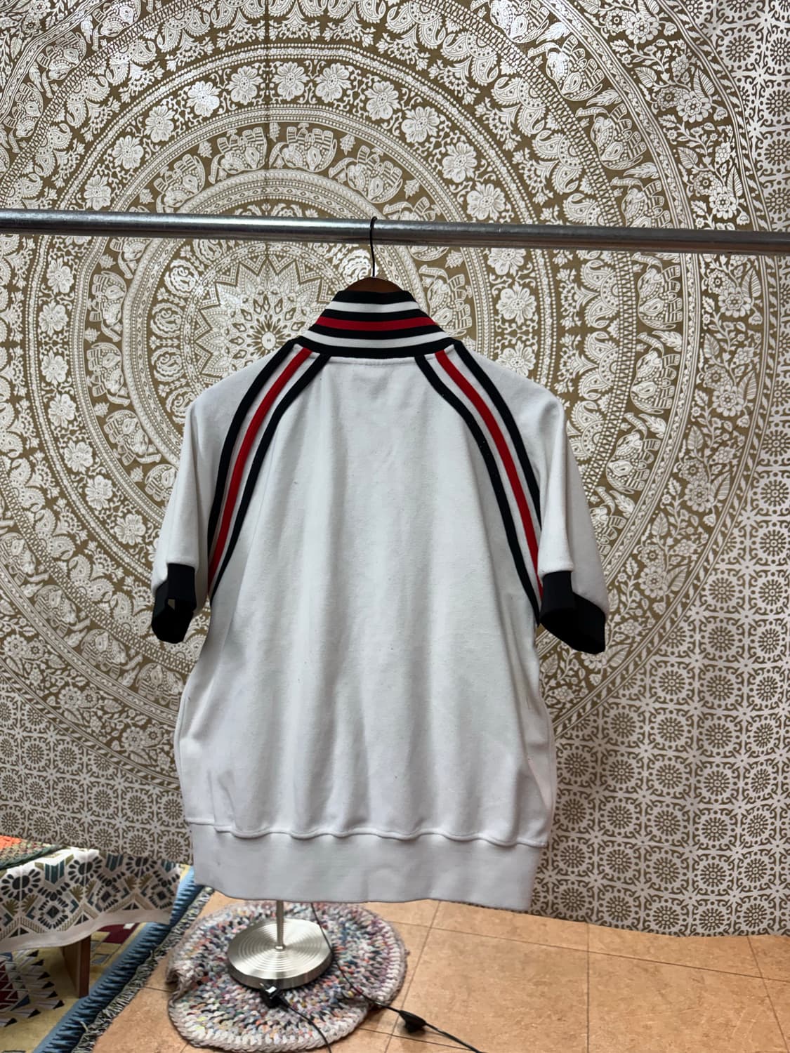 아디다스 여성 반팔 저지 집업 (Z1050) 상품이미지5