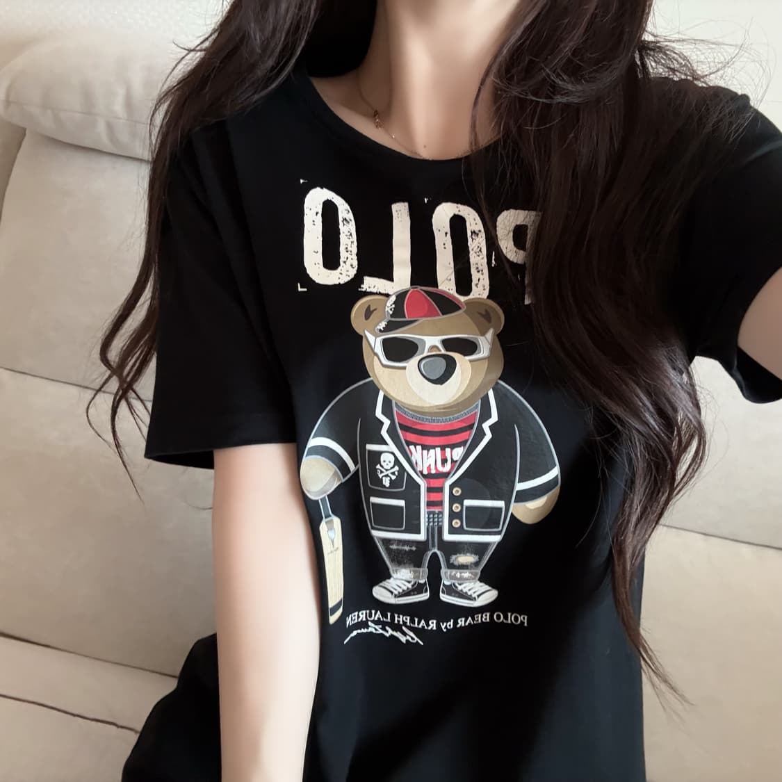 폴로 선글라스 베어 반팔 상품이미지1