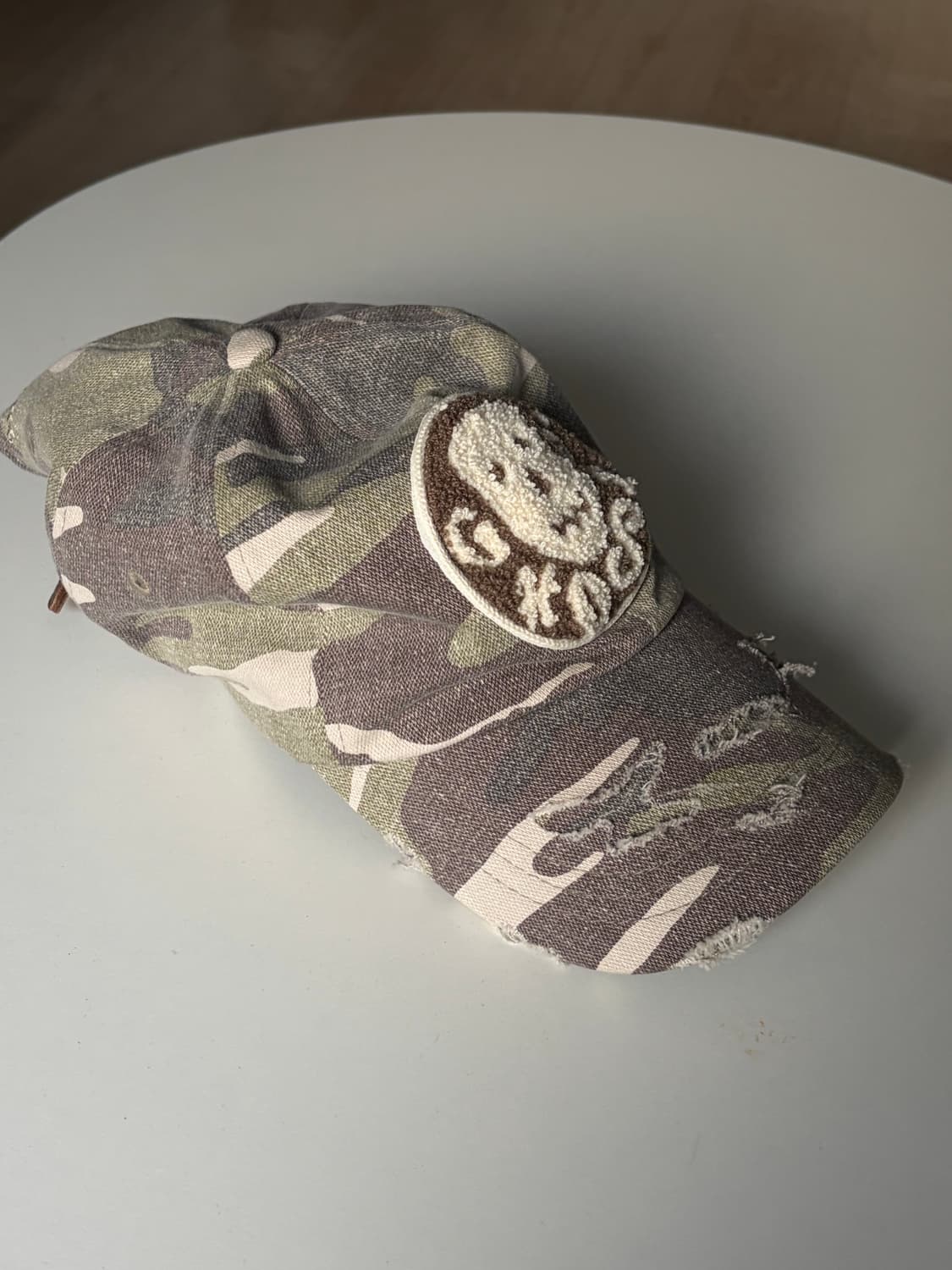 etce 고스트 팝업 디스트로이드 볼캡 상품이미지1