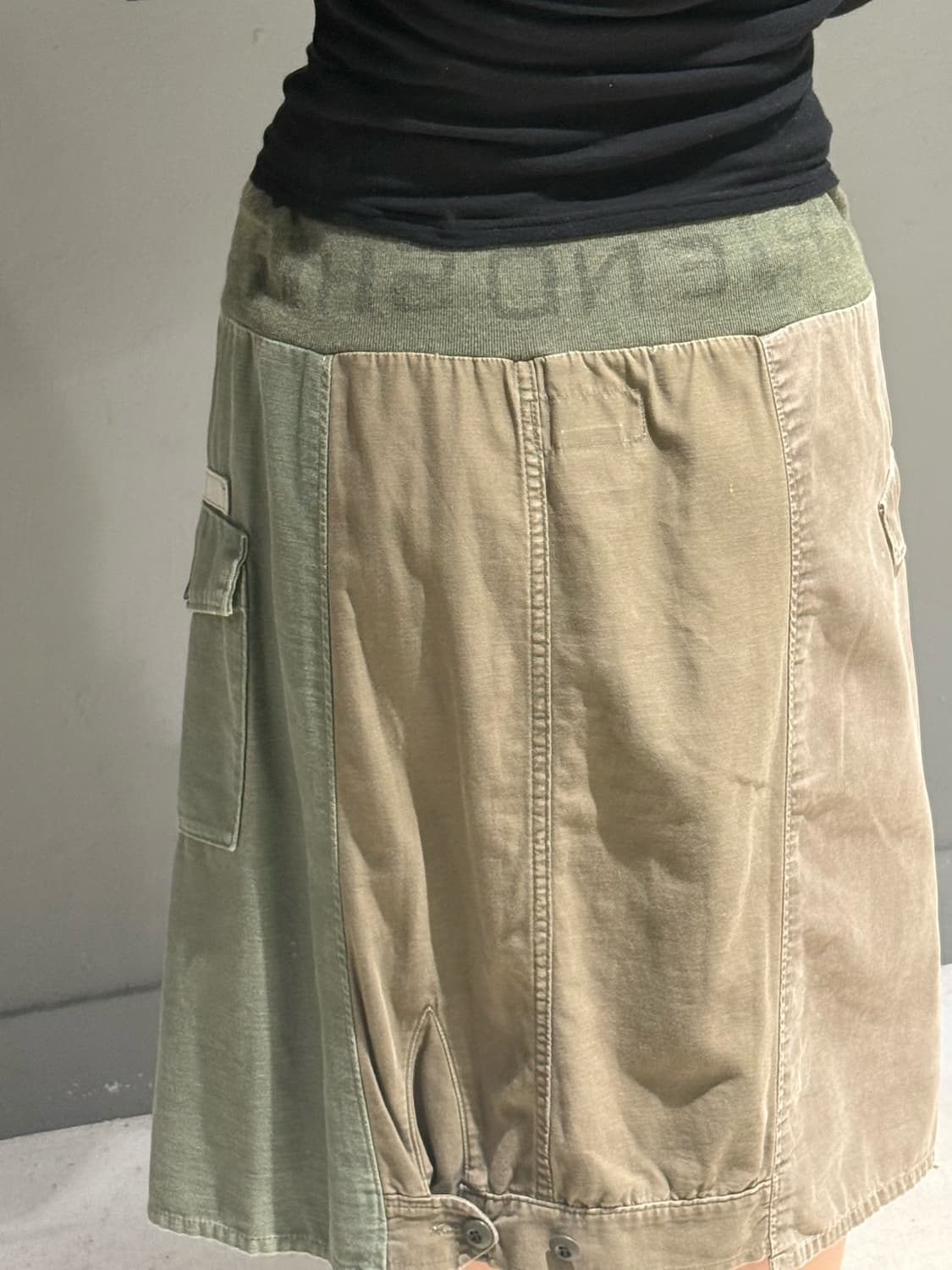 3-layer pocket detail banding skirt 상품이미지5