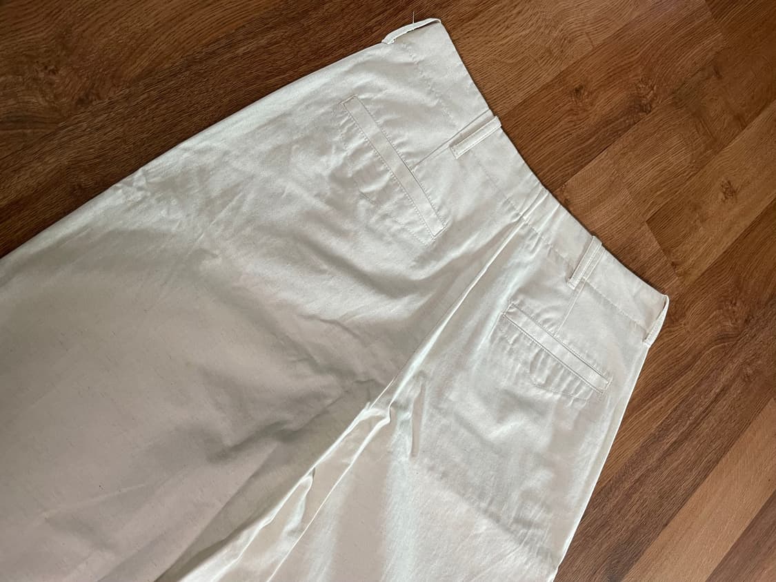 자라 아이보리 바지 상품이미지6