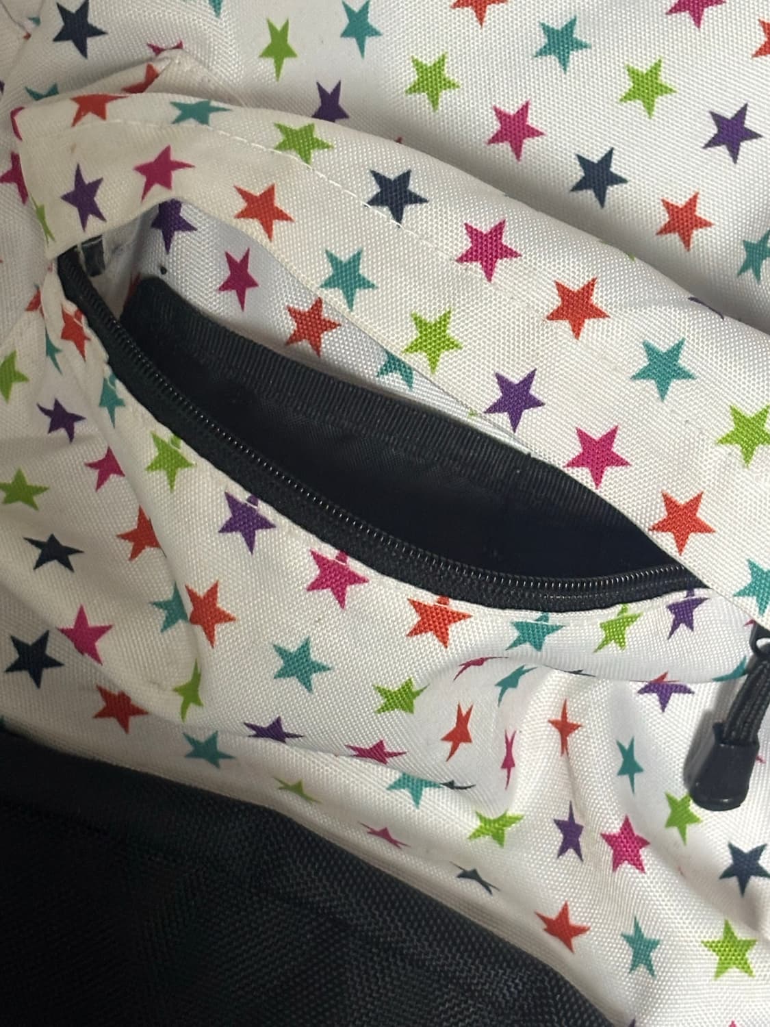 디키즈 빈티지 별 패턴 백팩 가방 화이트 상품이미지3