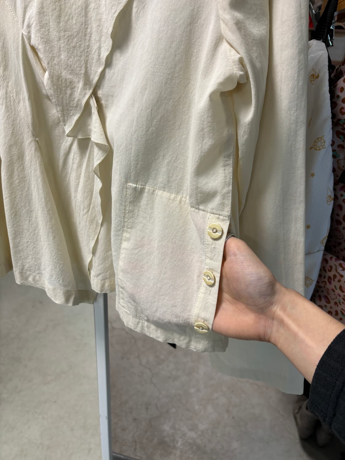 Grand succes 변형 블라우스 상품이미지4