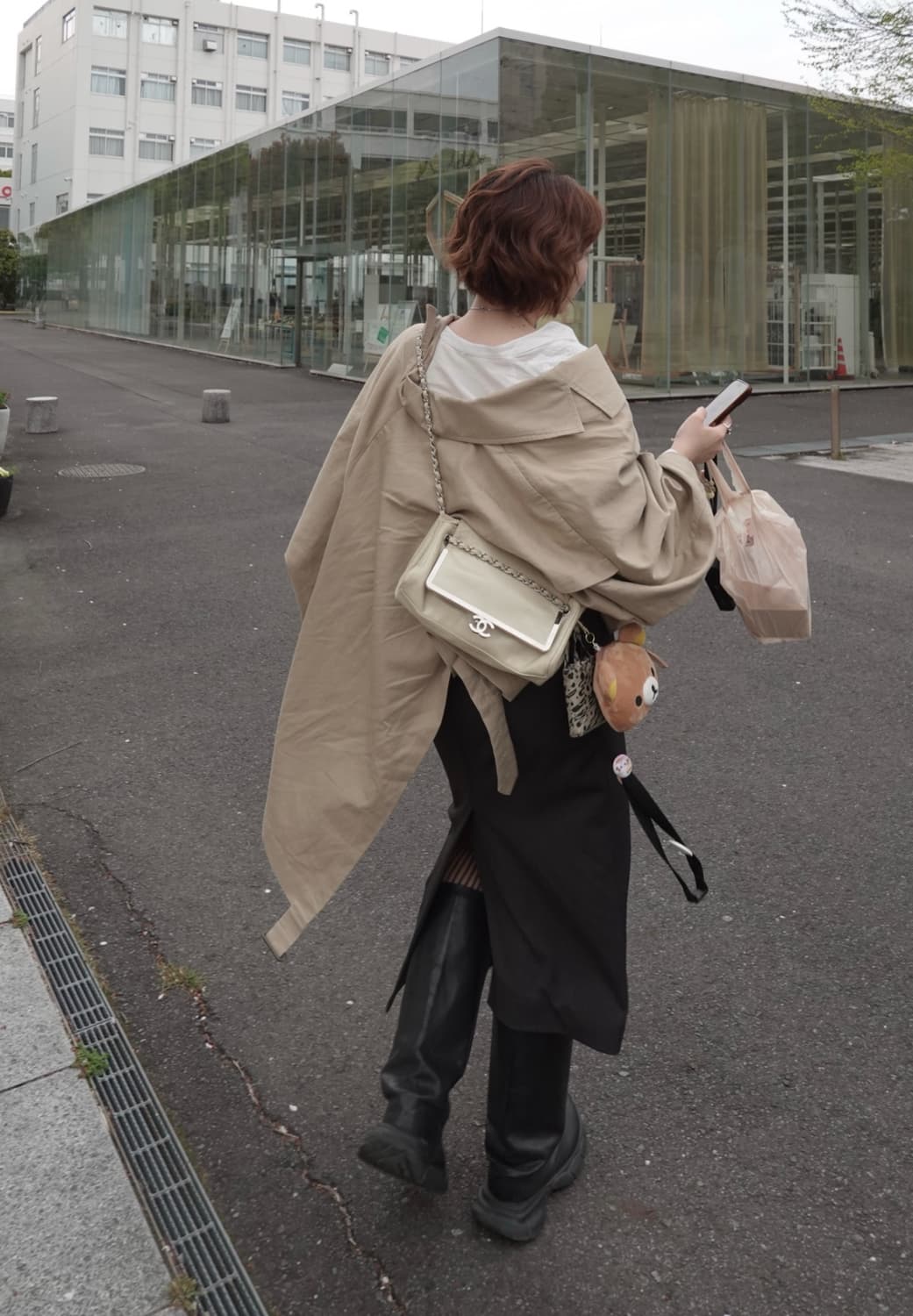 리토 스트럭쳐 트렌치 케이프 상품이미지1