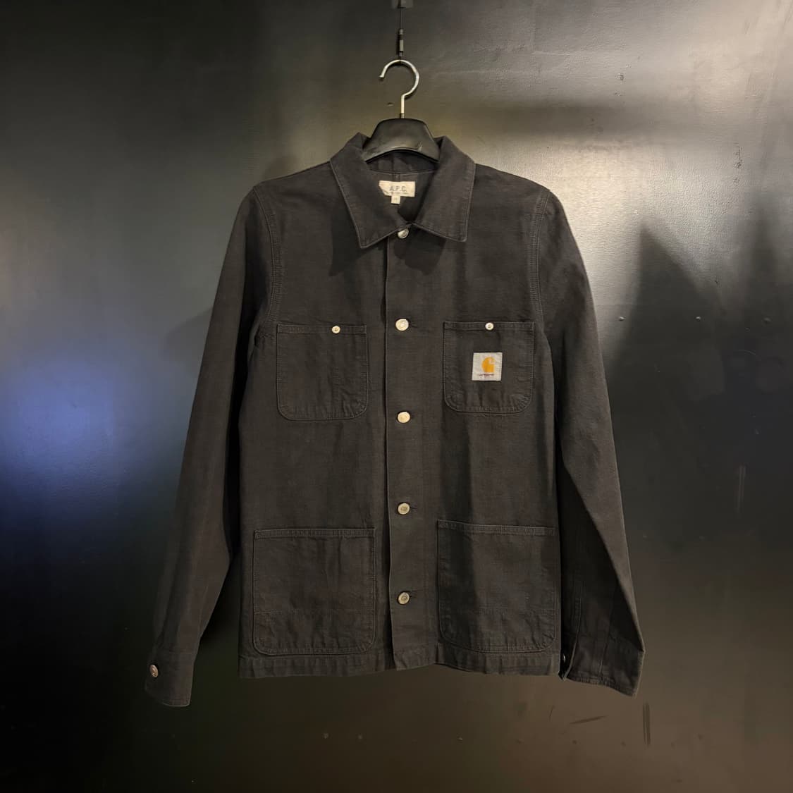 아페쎄X칼하트 데님 워크 자켓 상품이미지1