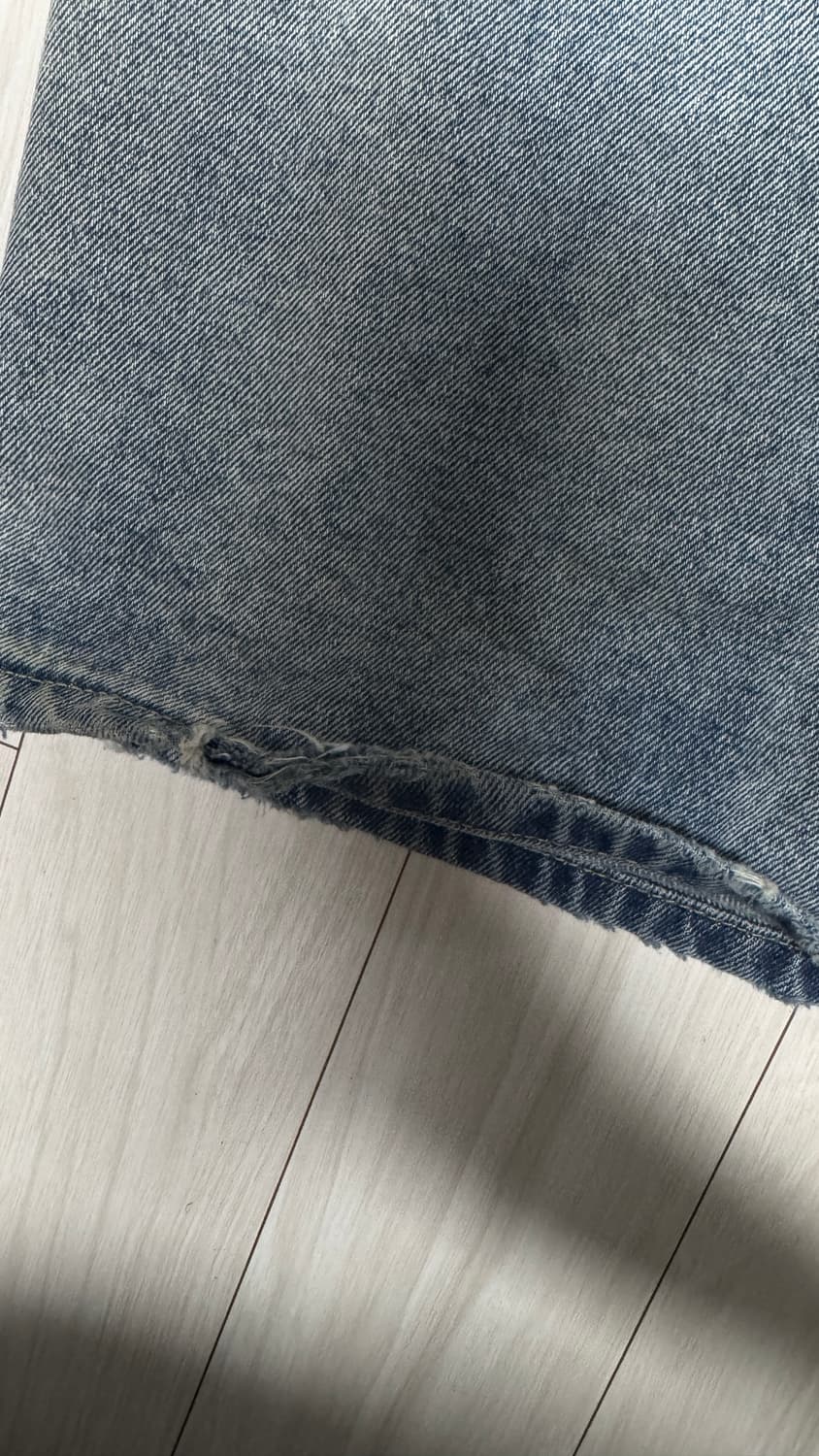 [M]mjd 3d 데님 팬츠 블루 초판 상품이미지5