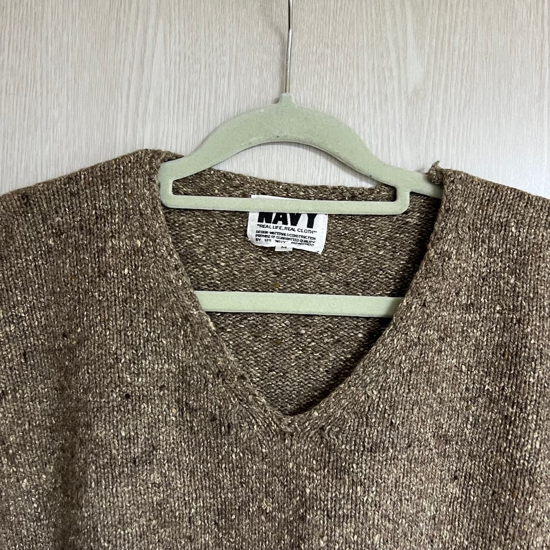 브이넥 빈티지 니트  상품이미지2