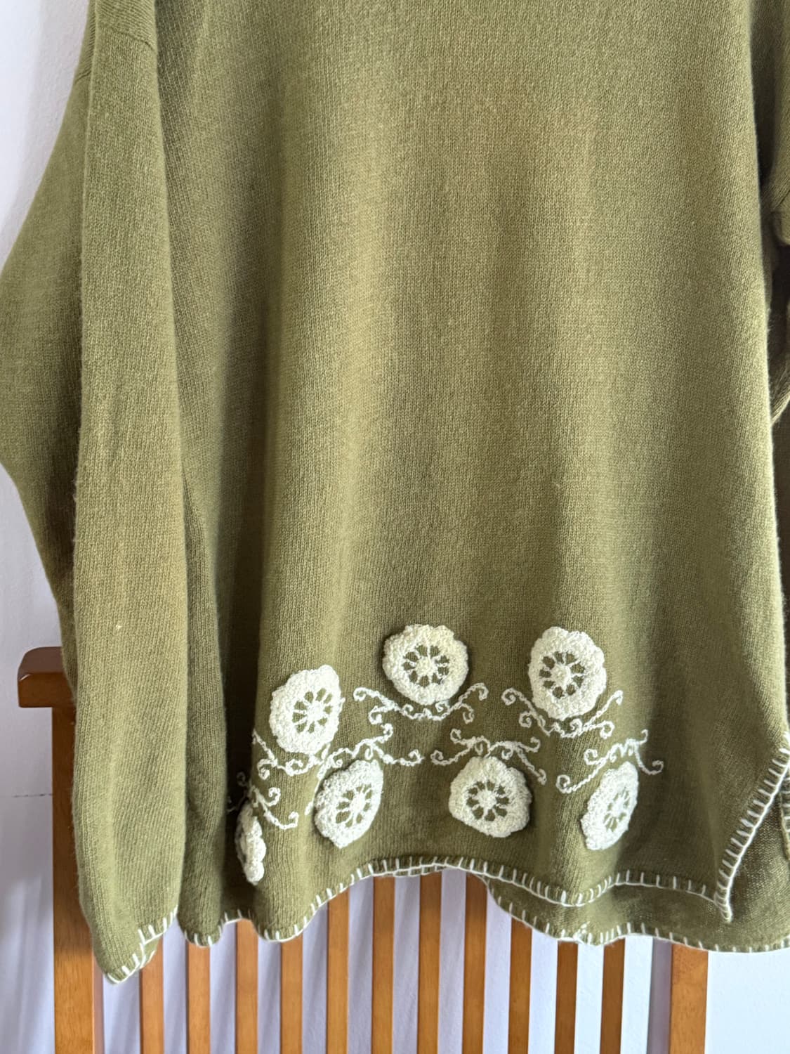 올리브 민들레자수니트 상품이미지6