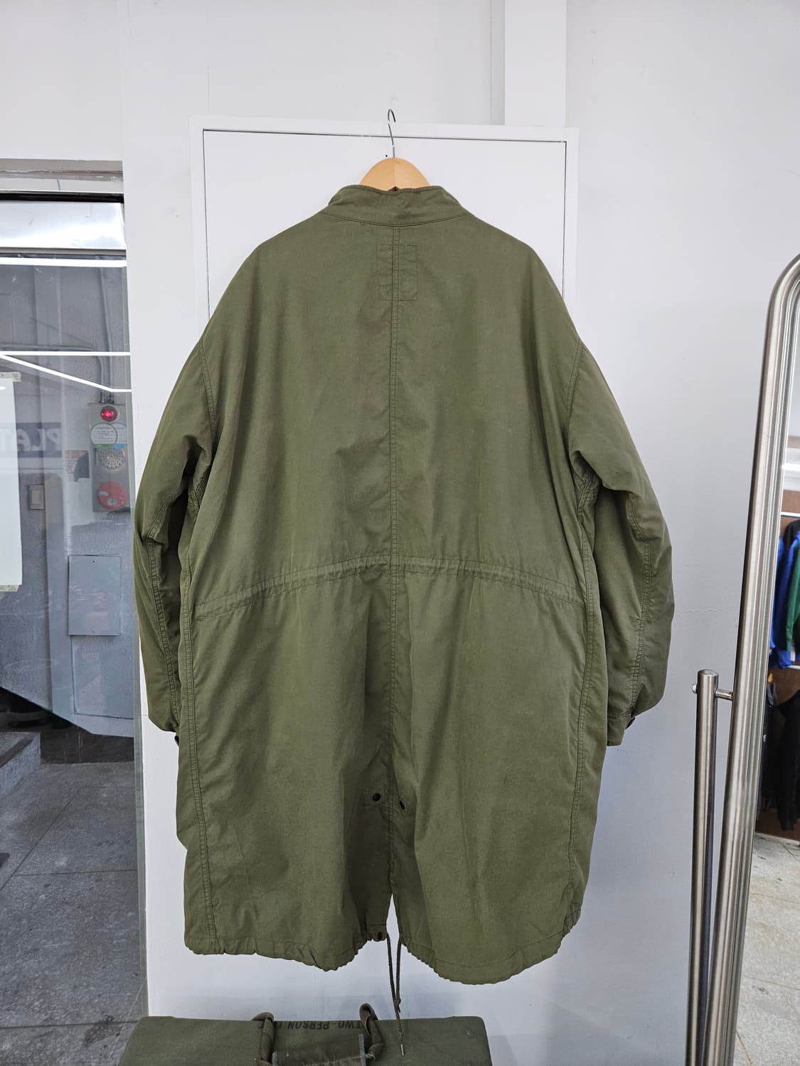 프릭스스토어 M65 피쉬테일 파카 L 올리브 개파카 상품이미지3