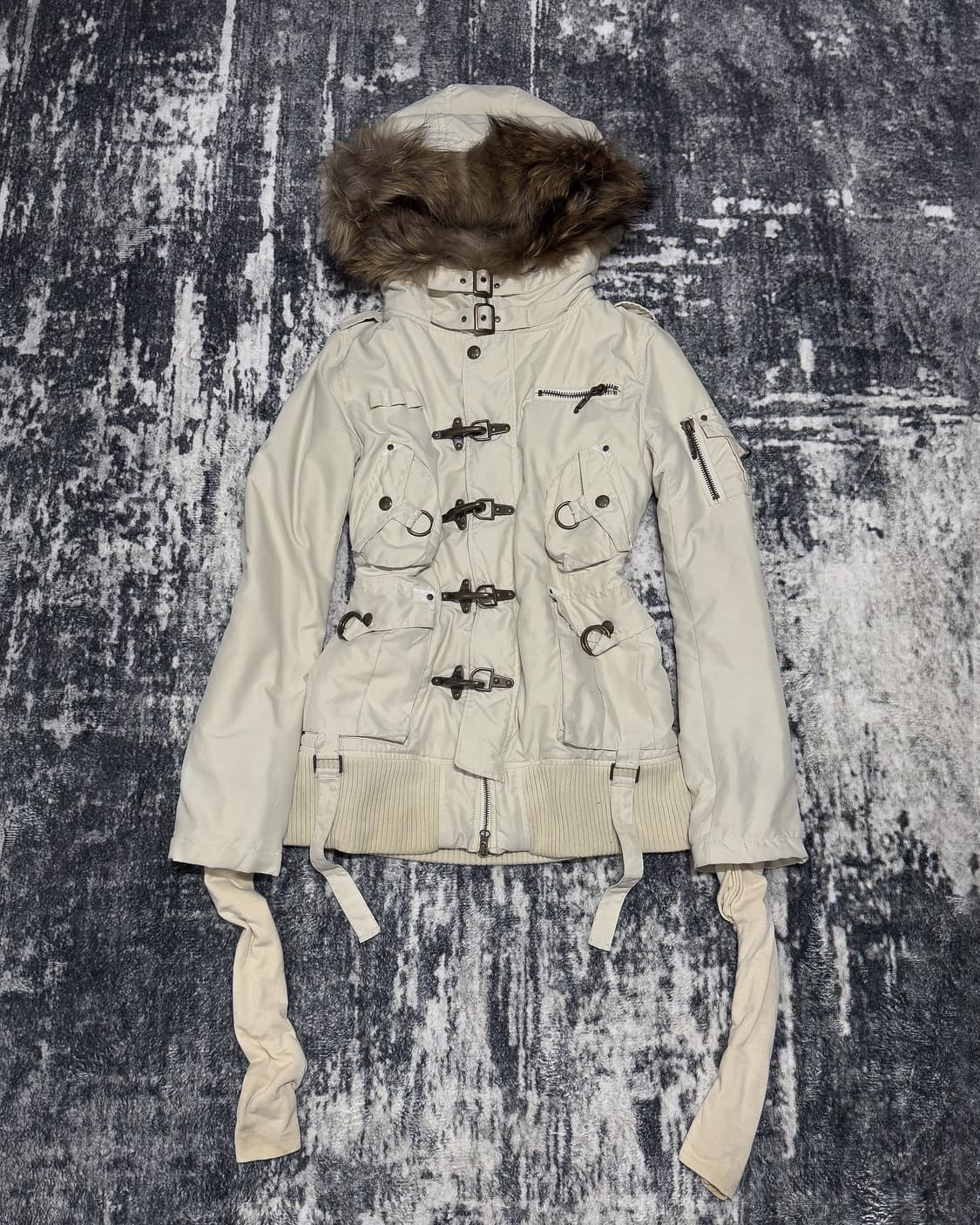 {SLY} Fireman Fur Hood Utillity Jacket   상품이미지2